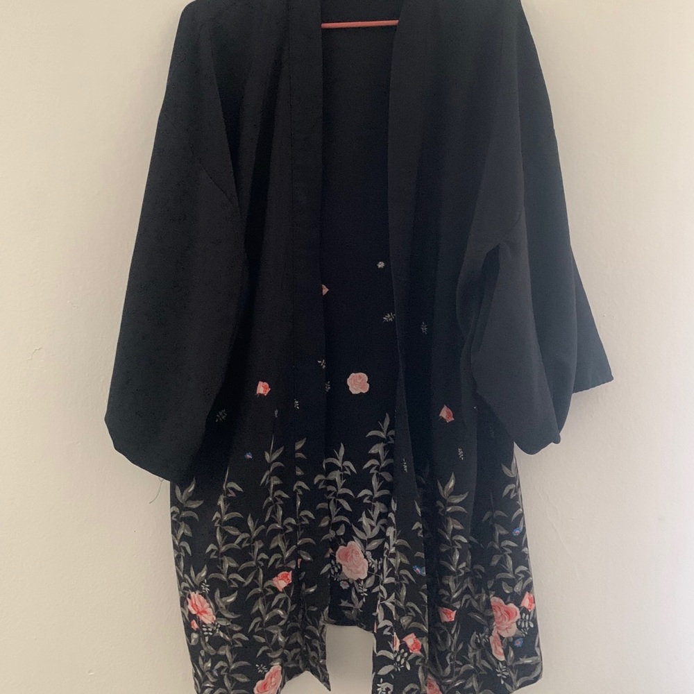 L- Black Kimono from H&M